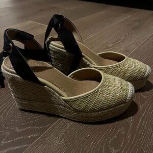 ASOS lace up wedge espadrilles